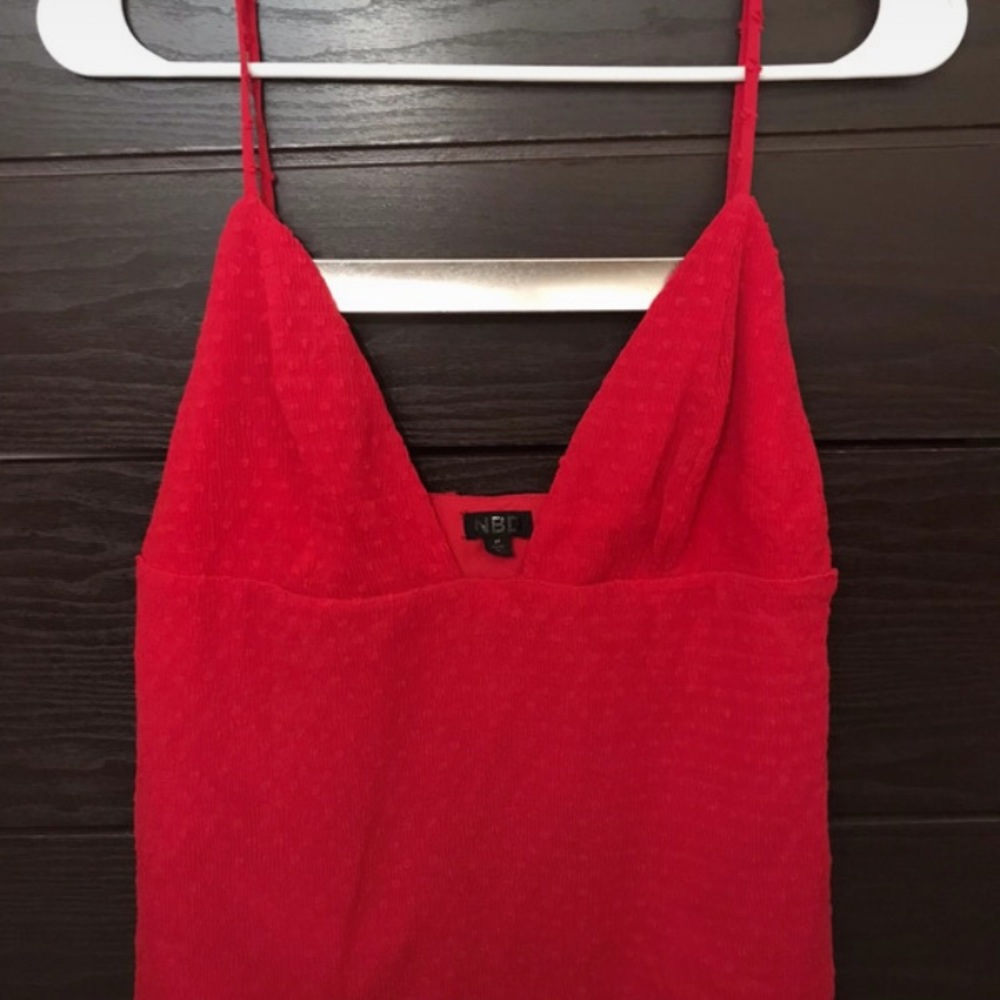NBD Red Blouse